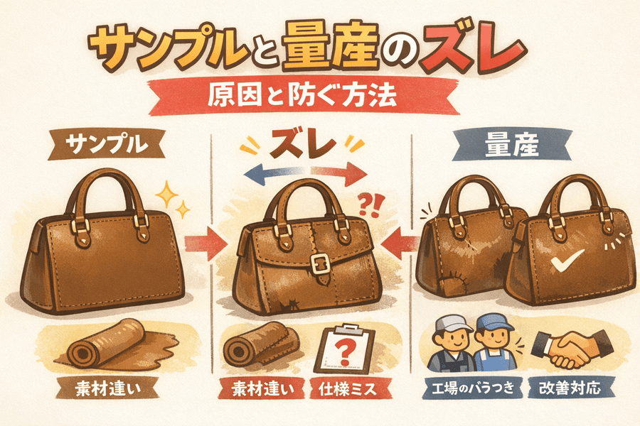 サンプル製作で「イメージと違う」を防ぐ5つの鉄則｜OEM成功の鍵は言語化にあり